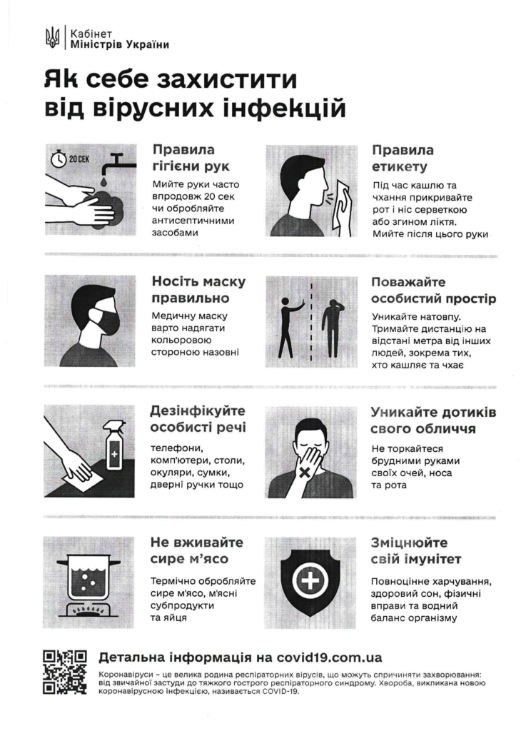 Як себе захистити від вірусних інфекцій