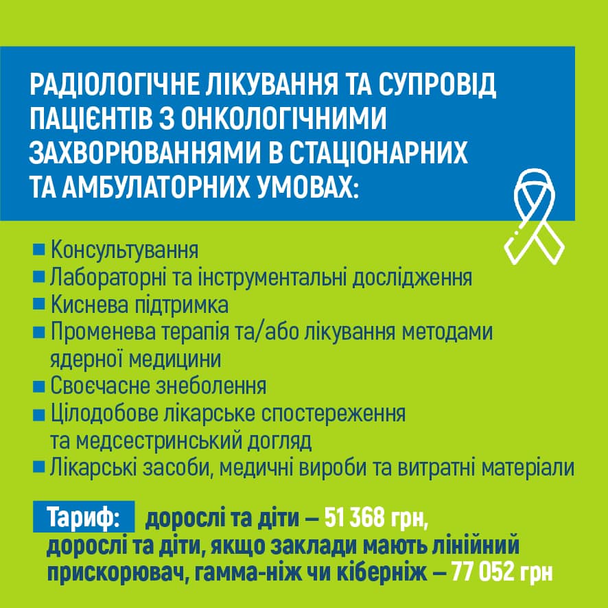 Хіміотерапевтичне лікування та супровід пацієнтів з онкологічними захворюваннями